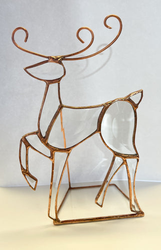 Bevel Reindeer $75