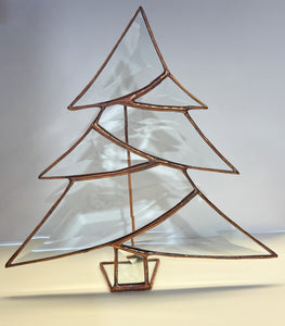Beveled Christmas Tree $50