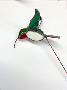 3-D Hummingbird on a Rod $42