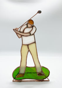 Custom Male Golfer with Shorts.