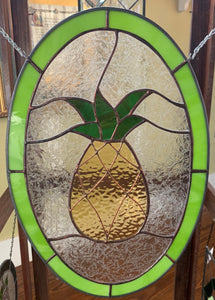 18 X 12 Oval Pineapple Panel