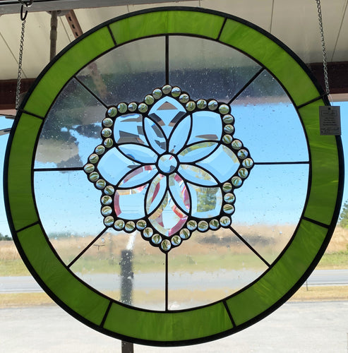 24 in Bevel Flower Panel