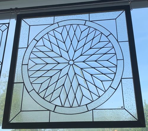 34 X 34 Clear Starburst Panel