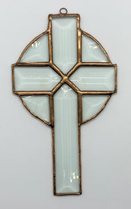 Circle Beveled Cross