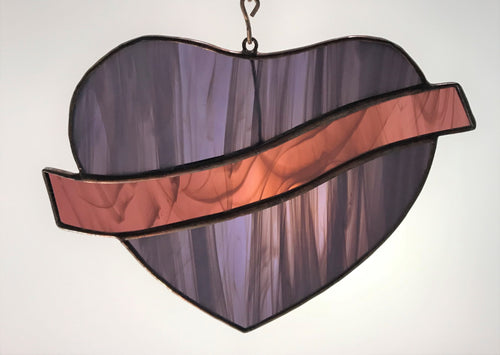 Sm Hanging Heart with Sash