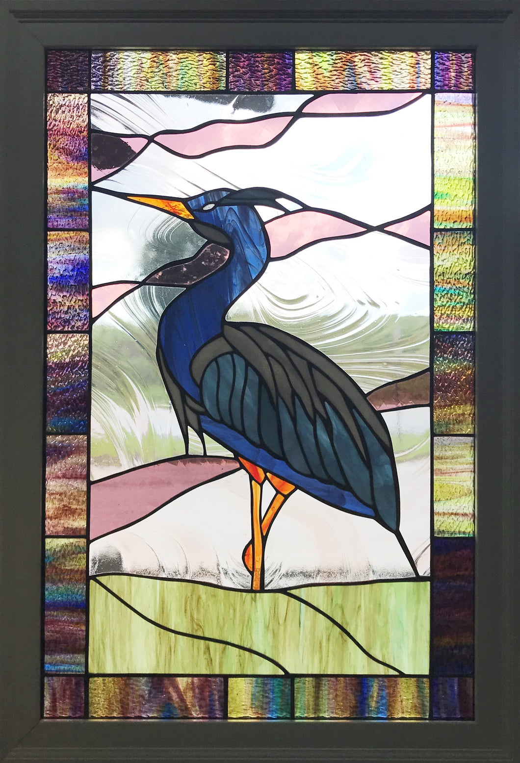 Blue Heron Panel