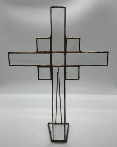 Square Beveled Cross