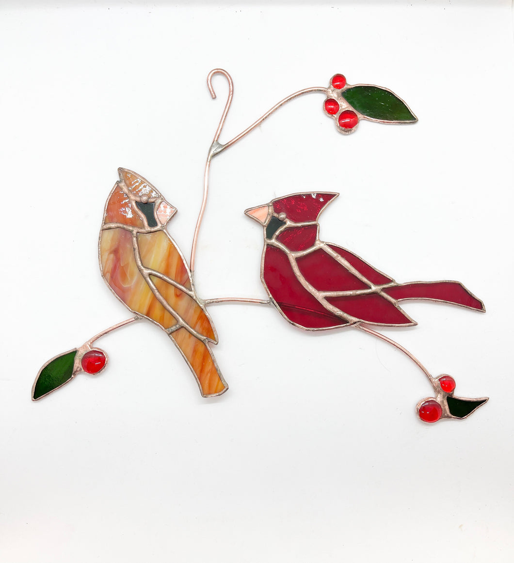 Love Birds on Branches